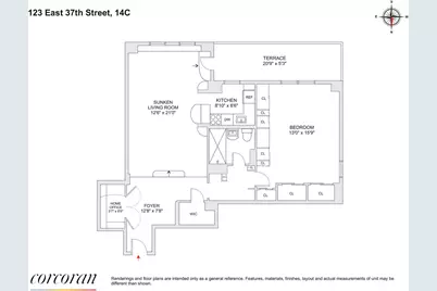 123 E 37th Street #14C, New York City, NY 10016 - Photo 12