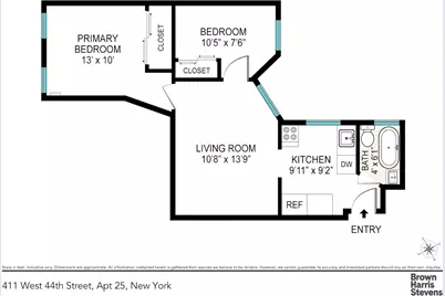411 W 44th Street #25, New York City, NY 10036 - Photo 16