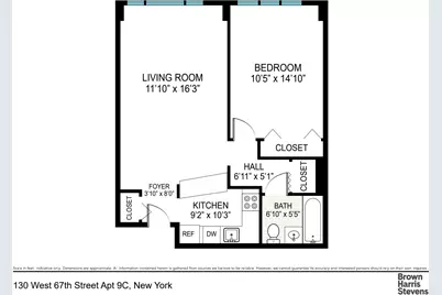 130 W 67th Street #9C, New York City, NY 10023 - Photo 20
