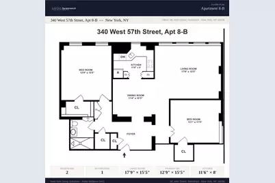 340 W 57th Street #8B, New York City, NY 10019 - Photo 16