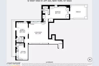 12 W 72nd Street #20A, New York City, NY 10023 - Photo 14