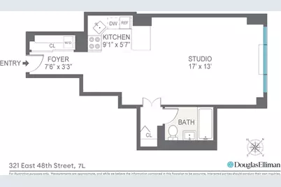 321 E 48th Street #7L, New York City, NY 10017 - Photo 8
