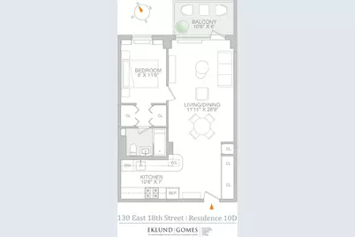 130 E 18th Street #10D, New York City, NY 10003 - Photo 12