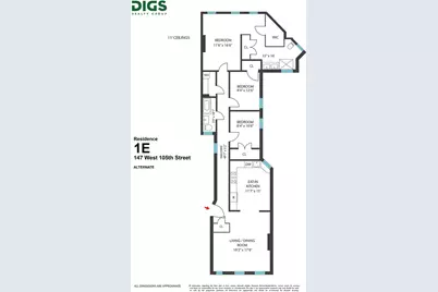 147 W 105th Street #1E, New York City, NY 10025 - Photo 10