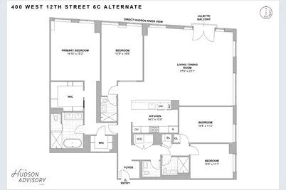 400 W 12th Street #6C, New York City, NY 10014 - Photo 24
