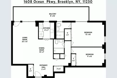 1608 Ocean Parkway #8B, New York City, NY 11223 - Photo 20