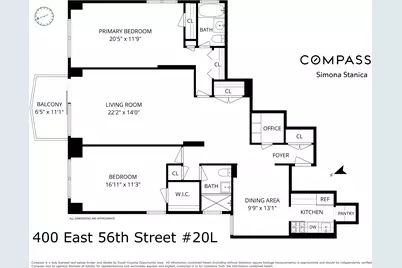 400 E 56th Street #20L, New York City, NY 10022 - Photo 14