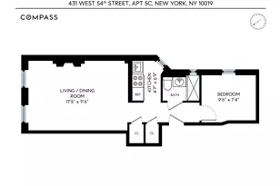 431 W 54th St, New York City, NY 10019 - Photo 6