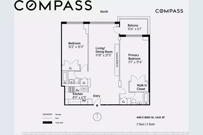 444 E 84th Street #3F, New York City, NY 10028 - Photo 2