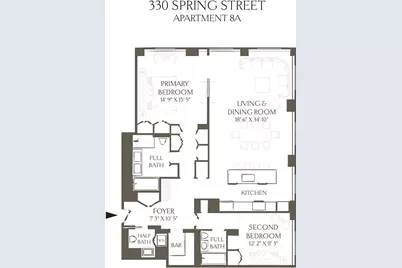 330 Spring Street #8-A, New York, NY 10013 - Photo 14