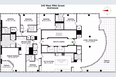 245 W 99th Street #PH, New York City, NY 10025 - Photo 32