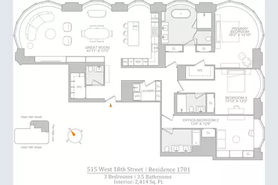 515 W 18th Street #1701, New York City, NY 10011 - Photo 22