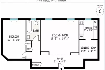 78 8th Avenue #1E, New York City, NY 11215 - Photo 10