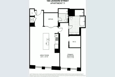 108 Leonard Street #7I, New York City, NY 10013 - Photo 14