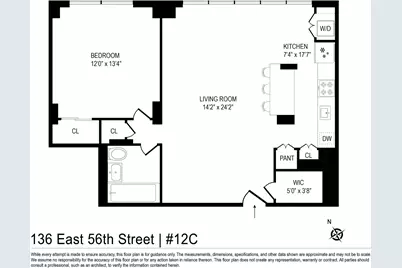 136 E 56th Street #12C, New York City, NY 10022 - Photo 6
