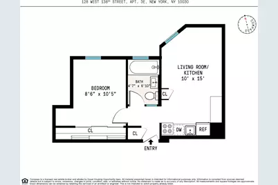 128 W 138th Street #3E, New York City, NY 10030 - Photo 6