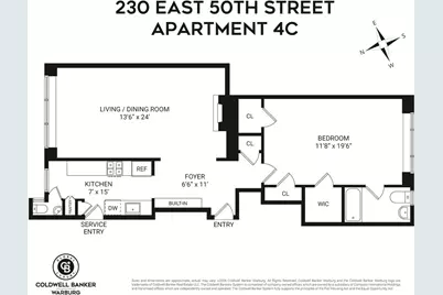 230 E 50th Street #4C, New York City, NY 10022 - Photo 14