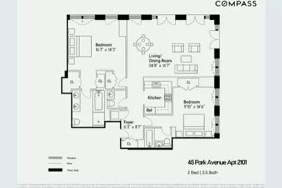 45 Park Avenue #2101, New York City, NY 10016 - Photo 10