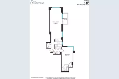 347 W 57th Street #14-F, New York City, NY 10019 - Photo 14