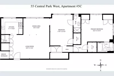 55 Central Park W #5C, New York City, NY 10023 - Photo 10