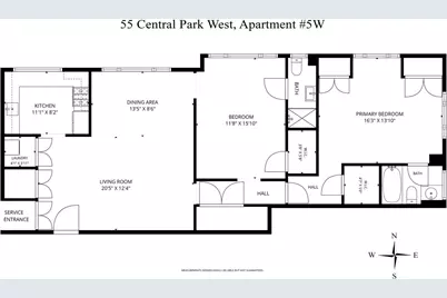 55 Central Park W #5C, New York City, NY 10023 - Photo 10