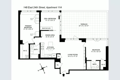 148 E 24th Street #11A, New York City, NY 10010 - Photo 12