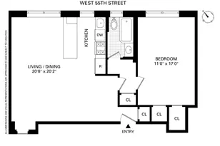 310 W 55th St, New York City, NY 10019 - Photo 12