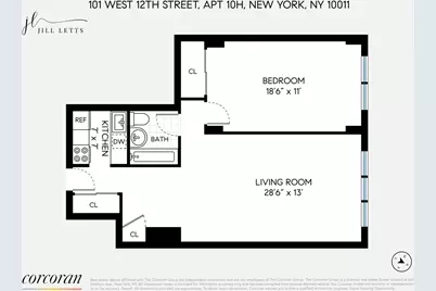 101 W 12th Street #10H, New York City, NY 10011 - Photo 4