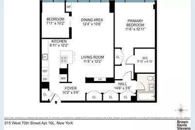 315 W 70th Street #16L, New York City, NY 10023 - Photo 10