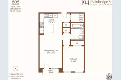 194 Bainbridge Street #303, New York City, NY 11233 - Photo 24
