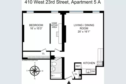 410 W 23rd Street #5A, New York City, NY 10011 - Photo 10