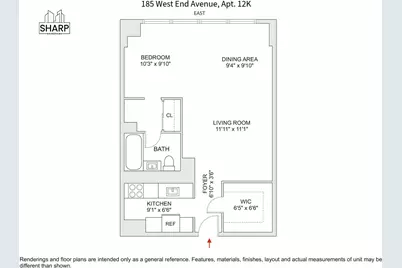 185 W End Avenue #12K, New York City, NY 10023 - Photo 12