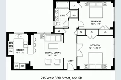 215 W 88th Street #5B, New York City, NY 10024 - Photo 6