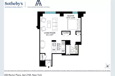 200 Rector Place #21M, New York City, NY 10280 - Photo 12