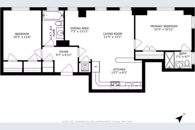 171 W 57th Street #2A, New York City, NY 10019 - Photo 2