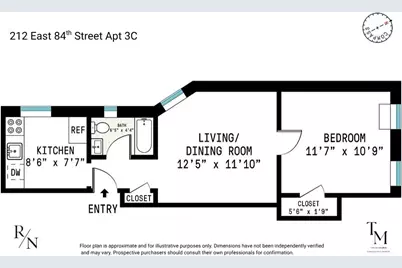 212 E 84th Street #3C, New York City, NY 10028 - Photo 8