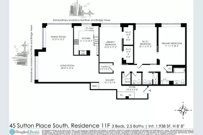 45 Sutton Place S #11F, New York City, NY 10022 - Photo 26