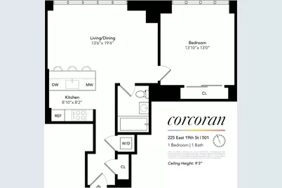225 E 19th Street #501, New York City, NY 10003 - Photo 14