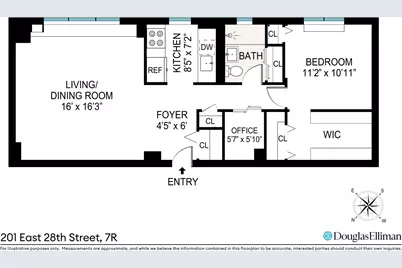 201 E 28th Street #7R, New York City, NY 10016 - Photo 8