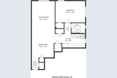 330 E 80th Street #7A, New York City, NY 10075 - Photo 6