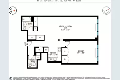 44 E 12th Street #7E, New York City, NY 10003 - Photo 6