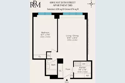 400 E 54th Street #30D, New York City, NY 10022 - Photo 20