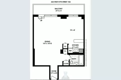 442 W 57th Street #10A, New York City, NY 10019 - Photo 10