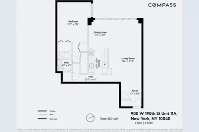 900 W 190th Street #11A, New York City, NY 10040 - Photo 12