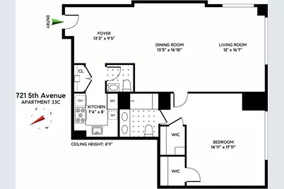721 5th Avenue #33C, New York City, NY 10022 - Photo 12