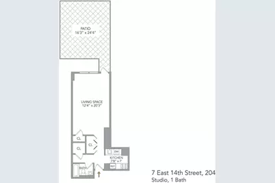 7 E 14th Street #204, New York City, NY 10003 - Photo 8