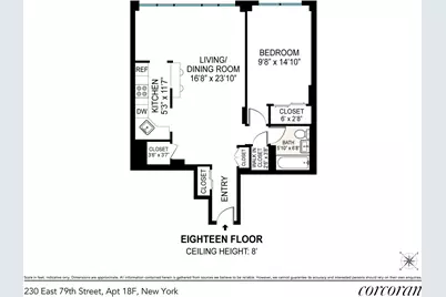 230 E 79th Street #18F, New York City, NY 10075 - Photo 6