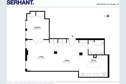 529 W 42nd Street #4F, New York City, NY 10036 - Photo 12