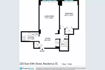 220 E 54th Street #3C, New York City, NY 10022 - Photo 12