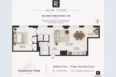 432 W 52nd Street #1-G, New York City, NY 10019 - Photo 14